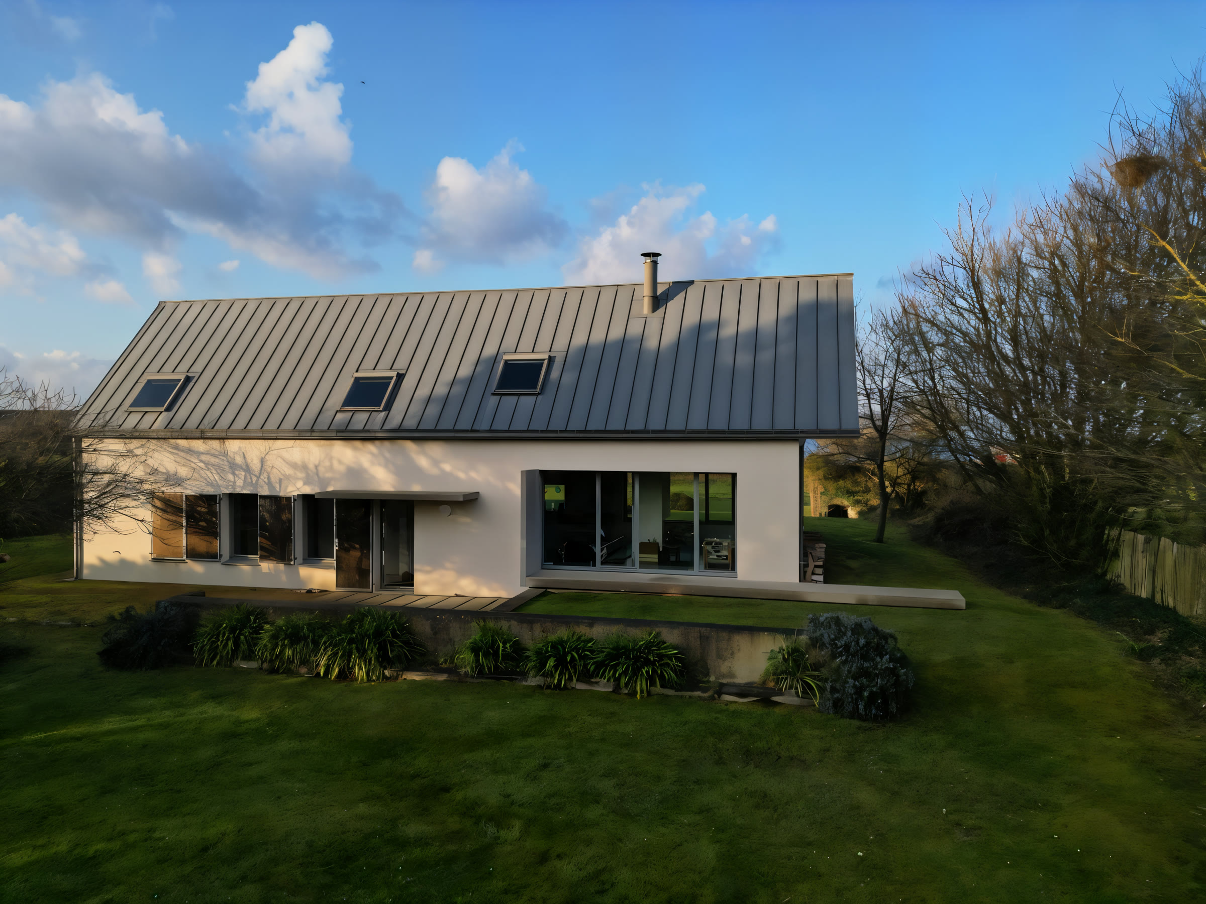 La maison et son jardin
